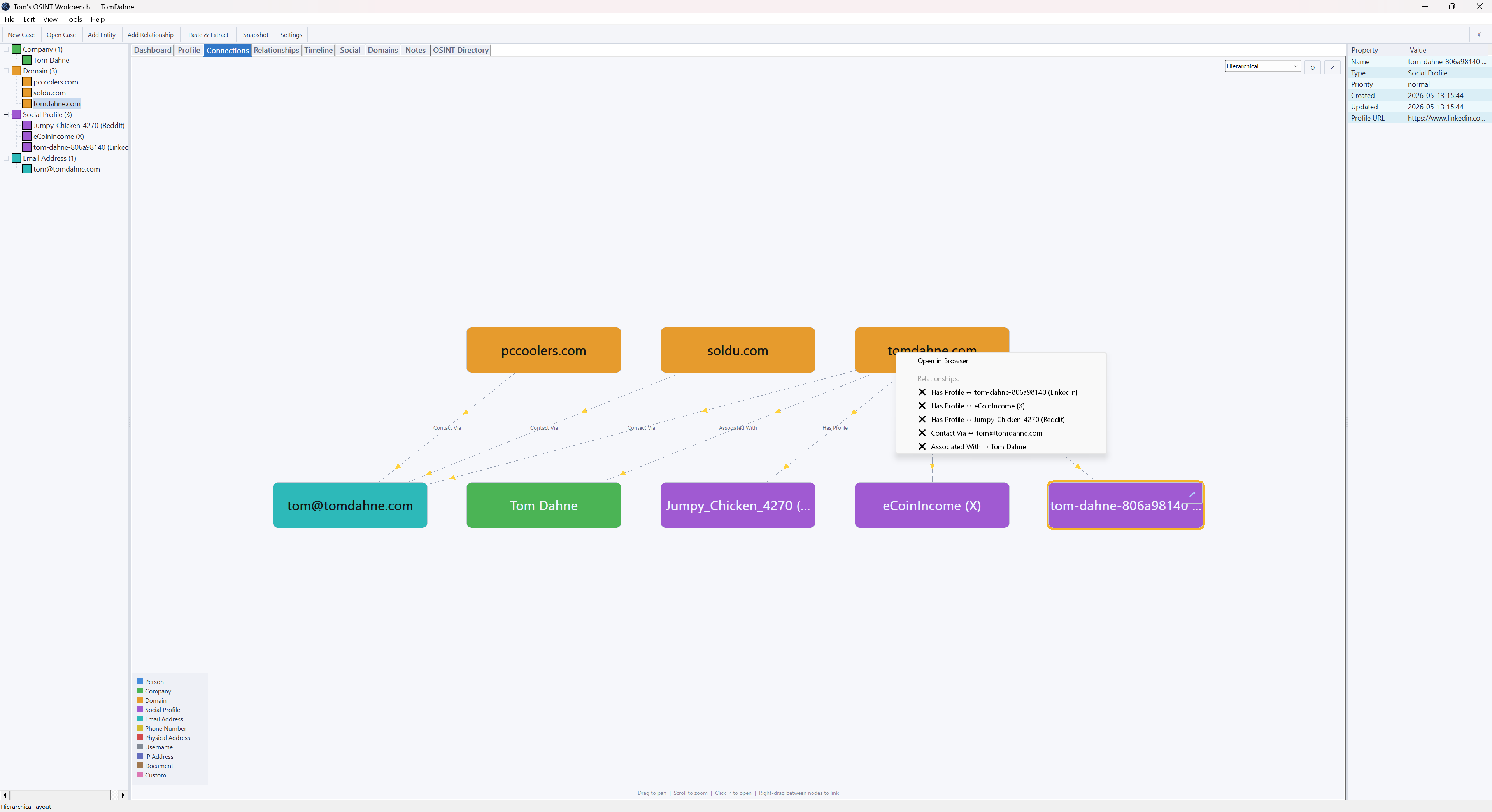 OSINT Workbench image 1